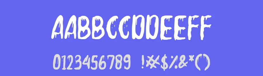 Skeleton Blood by nomlimofont — Decorative Font — thumbnail 3
