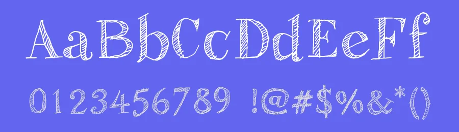 Sketch Fine Serif by Galdino Otten Fonts — Decorative Font — thumbnail 3