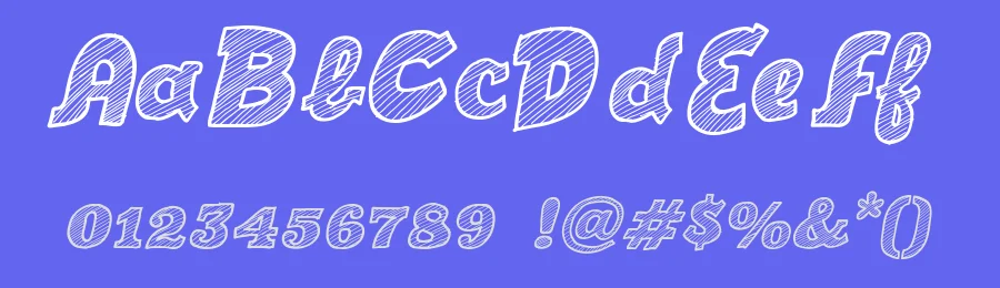 Sketch Script Cool by Galdino Otten Fonts — Script Handwritten Font — thumbnail 3