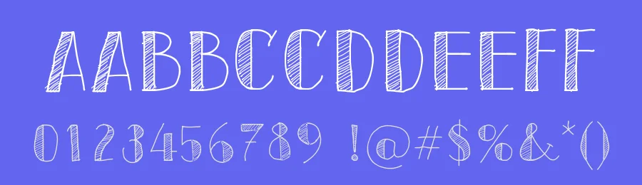 Sketch Toronto by Galdino Otten Fonts — Decorative Font — thumbnail 3