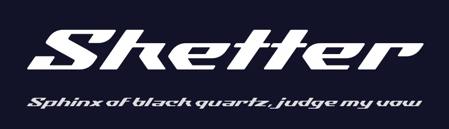 Sketter by ARToni — Display Font — thumbnail 2