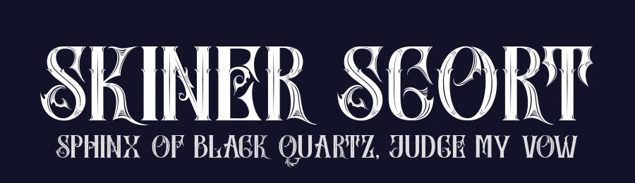 Skiner Scort by Mustakim - — Decorative Font — thumbnail 2