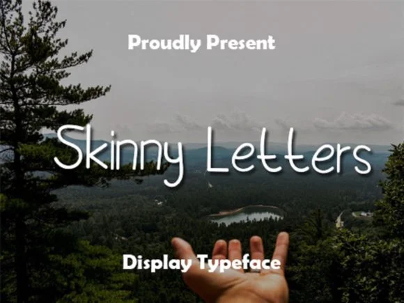 Skinny Letters Font by scriptstrategy — Script Handwritten Font