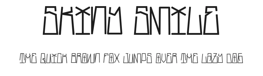 Skiny Smile by Aspek hndz — Script Handwritten Font