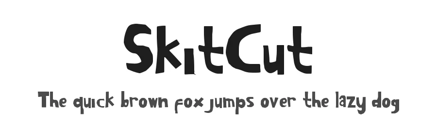 SkitCut by DM Letter Studio - Dimas Prasetyo — Decorative Font