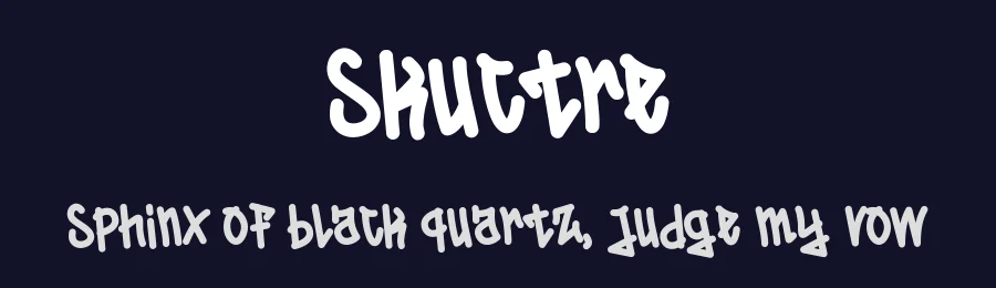 Skuctre by Dhabee Studio — Script Handwritten Font — thumbnail 2