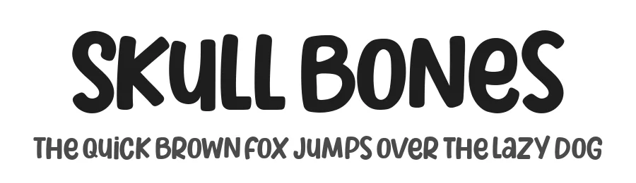 Skull Bones by Ramli Setiadi — Decorative Font