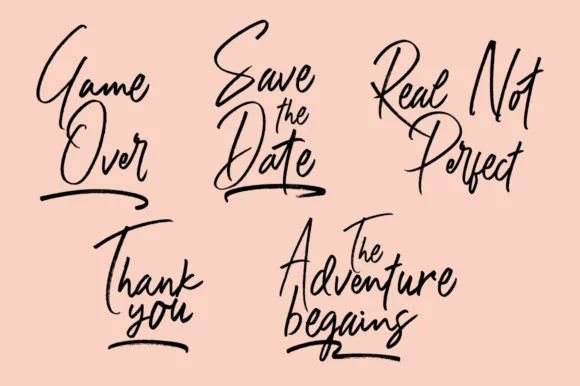 Sky Castle Font by masinong — Script Handwritten Font — thumbnail 9