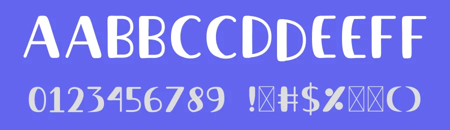 Sky Blue by Faris   Graphic Art — Decorative Font — thumbnail 3