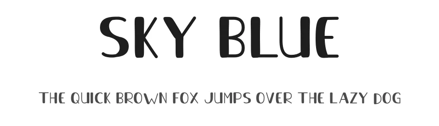 Sky Blue