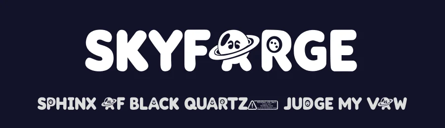 Skyforge by Kong Font — Decorative Font — thumbnail 2