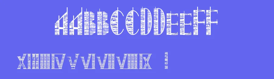 Skyscraper by Vasily Klyukin — Decorative Font — thumbnail 3