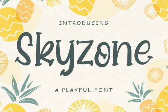 Skyzone Font by ahweproject — Script Handwritten Font