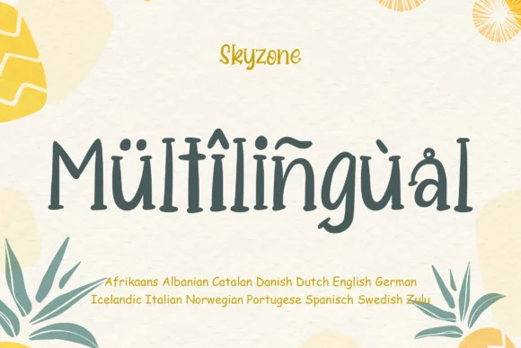 Skyzone Font by ahweproject — Script Handwritten Font — thumbnail 3