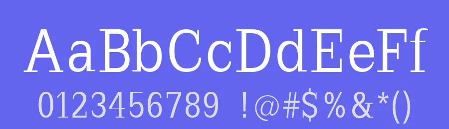 Slab Romana by Manfred Klein — Serif Font — thumbnail 3