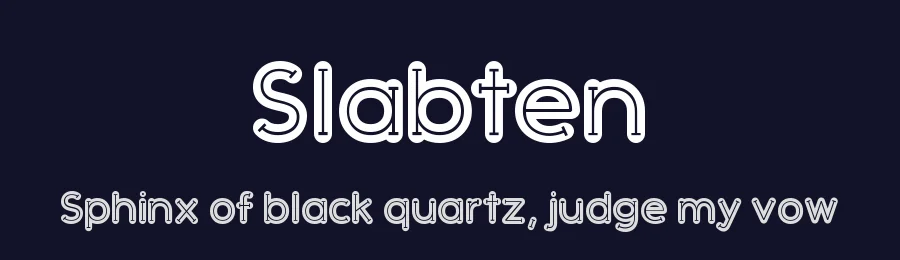 Slabten by Studio Typo — Sans Serif Font — thumbnail 2