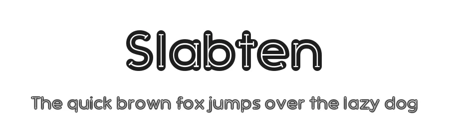 Slabten by Studio Typo — Sans Serif Font