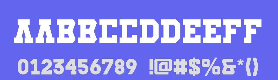 Slabzone by Kong Font — Decorative Font — thumbnail 3