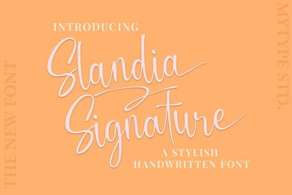 Slandia Signature Font by Mytype Studio — Script Handwritten Font