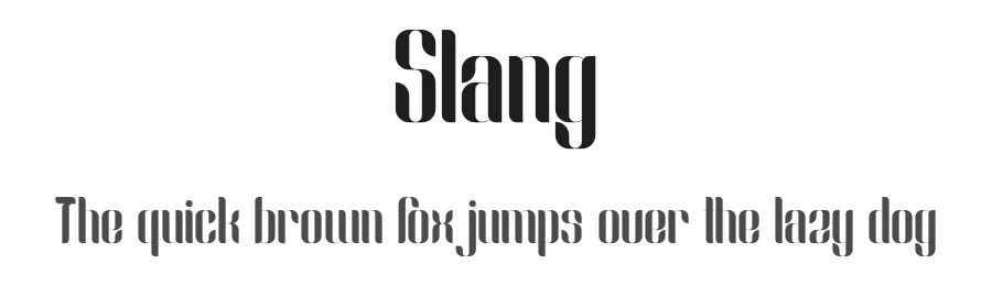 Slang