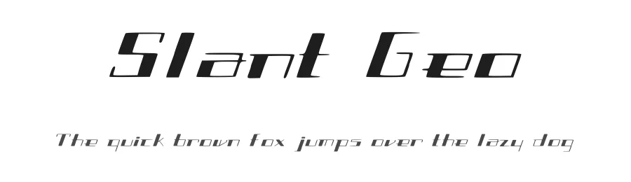 Slant Geo