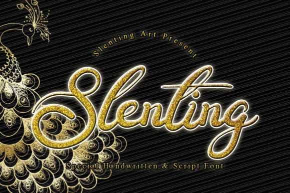 Slenting Font by Slenting Art — Script Handwritten Font