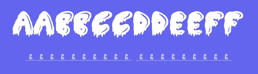 Slimed by JSH creates — Decorative Font — thumbnail 3