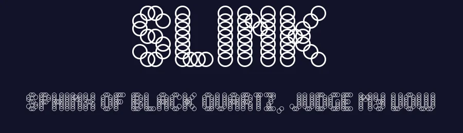 Slink by FontBlast Design — Decorative Font — thumbnail 2