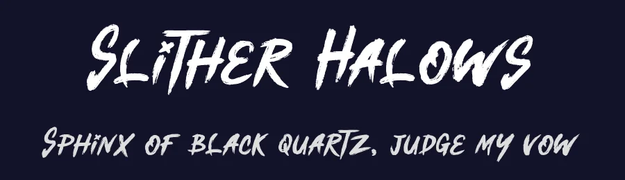 Slither Halows by Dhabee Studio — Decorative Font — thumbnail 2