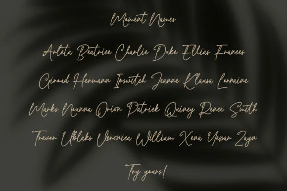 Slowly Moment Font by Maulana Creative — Script Handwritten Font — thumbnail 9