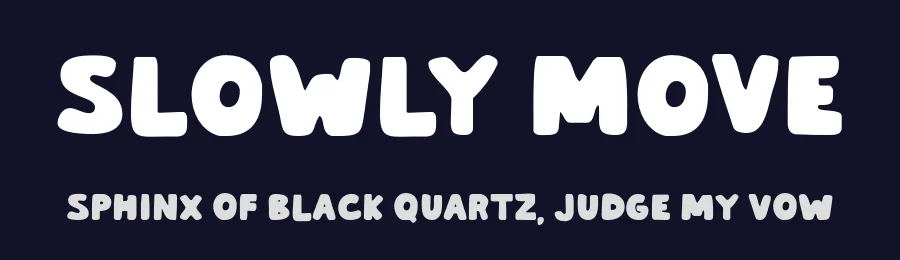 Slowly Move by Origin Type — Decorative Font — thumbnail 2