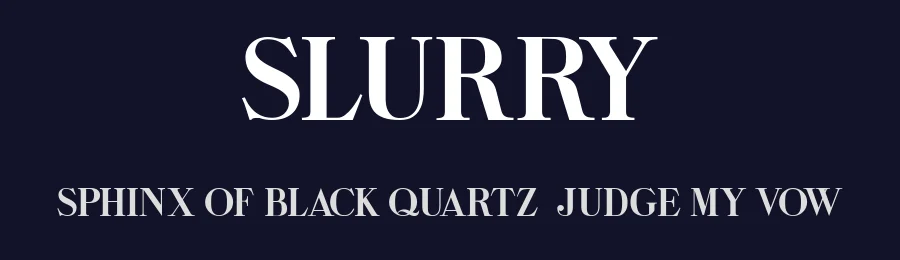 Slurry by Vladimir Nikolic — Serif Font — thumbnail 2