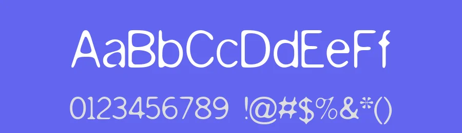 Slurry by Surface Type — Decorative Font — thumbnail 3
