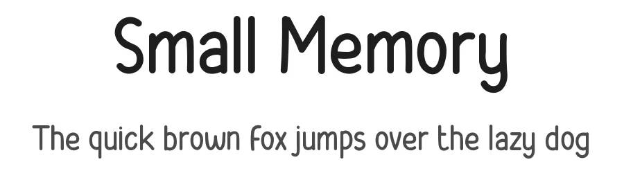 Small Memory