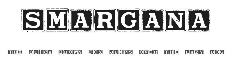Smargana by ChannelZero — Decorative Font