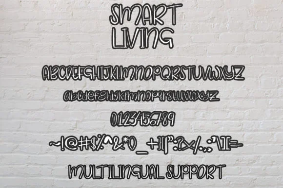 Smart Living Font by boogaletter — Script Handwritten Font — thumbnail 7