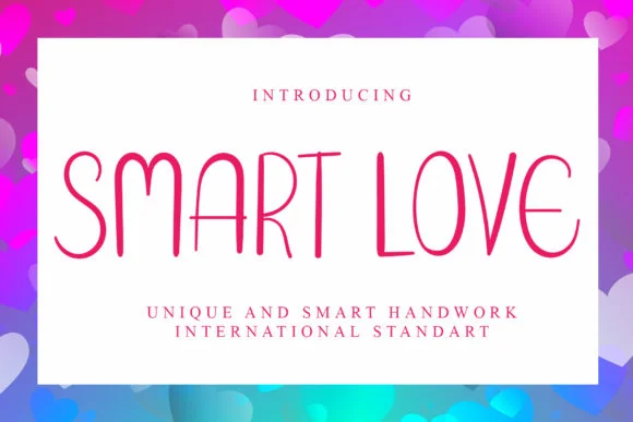 Smart Love Font by GiaLetter by GiaLetter — Script Handwritten Font