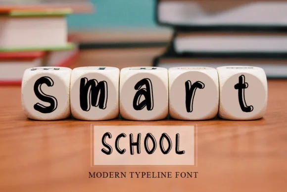 Smart School Font by FL Space — Script Handwritten Font