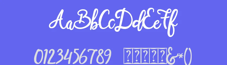 Smart Cherie Sans by Pandan Wangi — Sans Serif Font — thumbnail 3