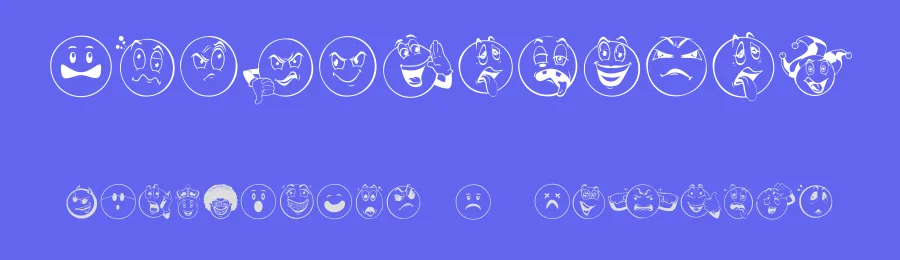 Smile 2 Me by Evad — Dingbats Font — thumbnail 3