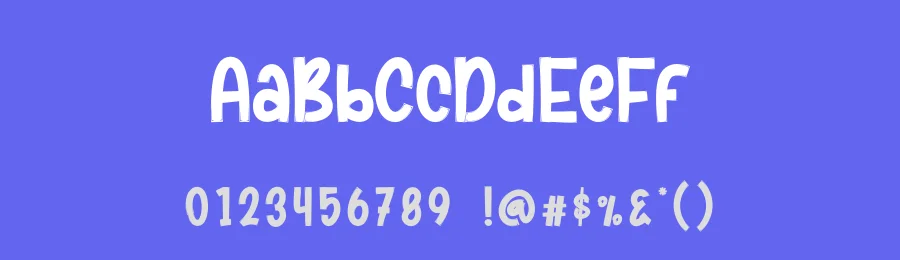 Smile Ghost by Scratchones — Decorative Font — thumbnail 3