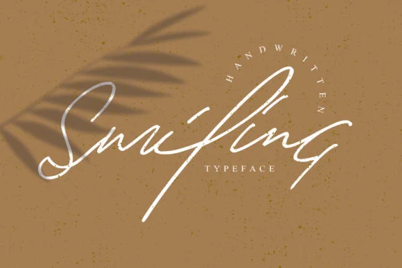 Smiling Font by goodigital by goodigital — Script Handwritten Font