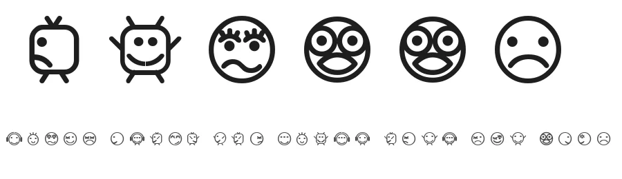 Smilly by Yosh Sodeoka — Dingbats Font