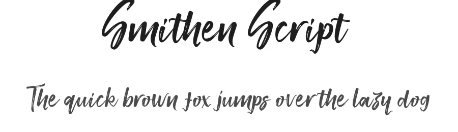 Smithen Script