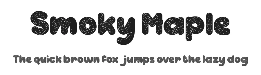 Smoky Maple by PutraCetol Studio — Decorative Font