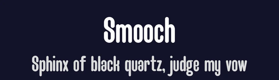 Smooch by Typefactoryco — Sans Serif Font — thumbnail 2