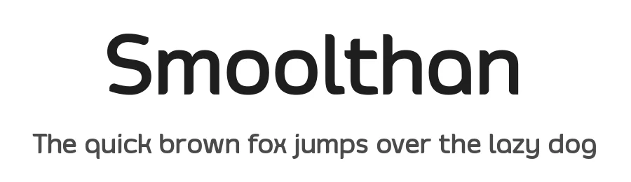 Smoolthan by 7NTypes — Sans Serif Font