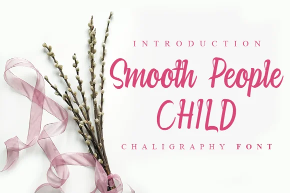 Smooth People Child Font by ONE DESIGN — Script Handwritten Font