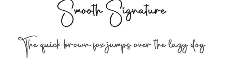 Smooth Signature