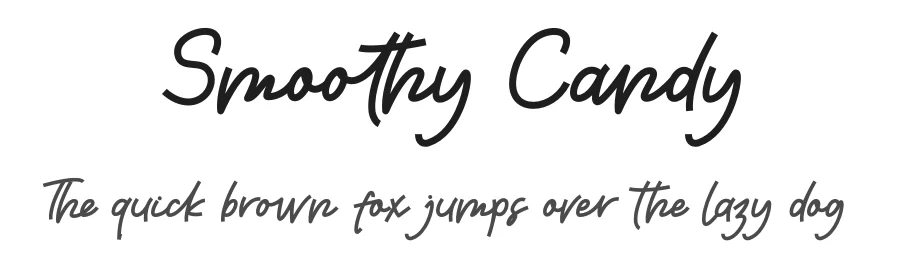 Smoothy Candy